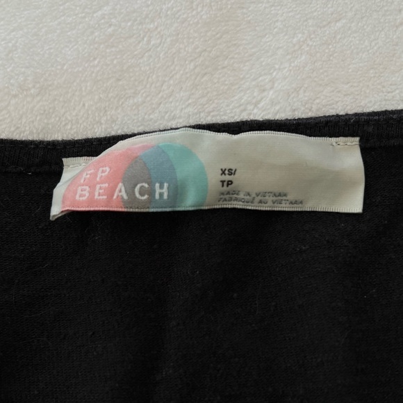 Free People Beach Linen Blend One Piece Jumpsuit - Picture 2 of 7